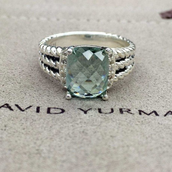 DY Sterling Silver Wheaton Collection Ring size7 - Picture 3 of 4